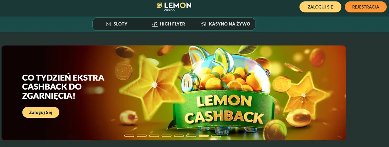 Strona glowna online Lemon Casino